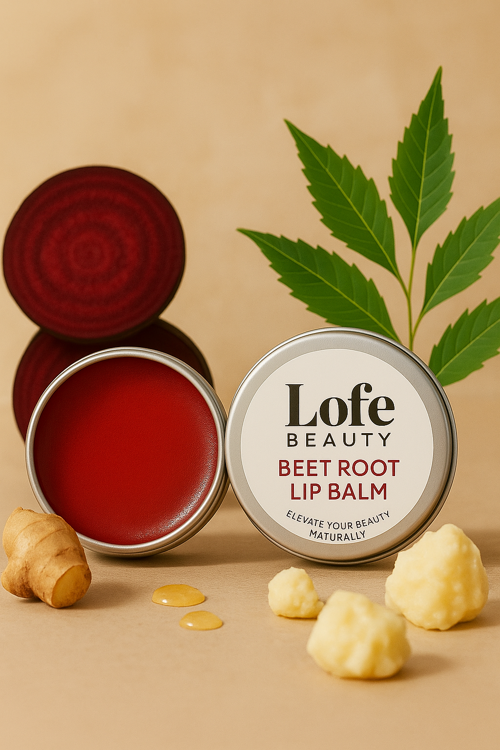 Lofe Beauty Beetroot Lip Balm