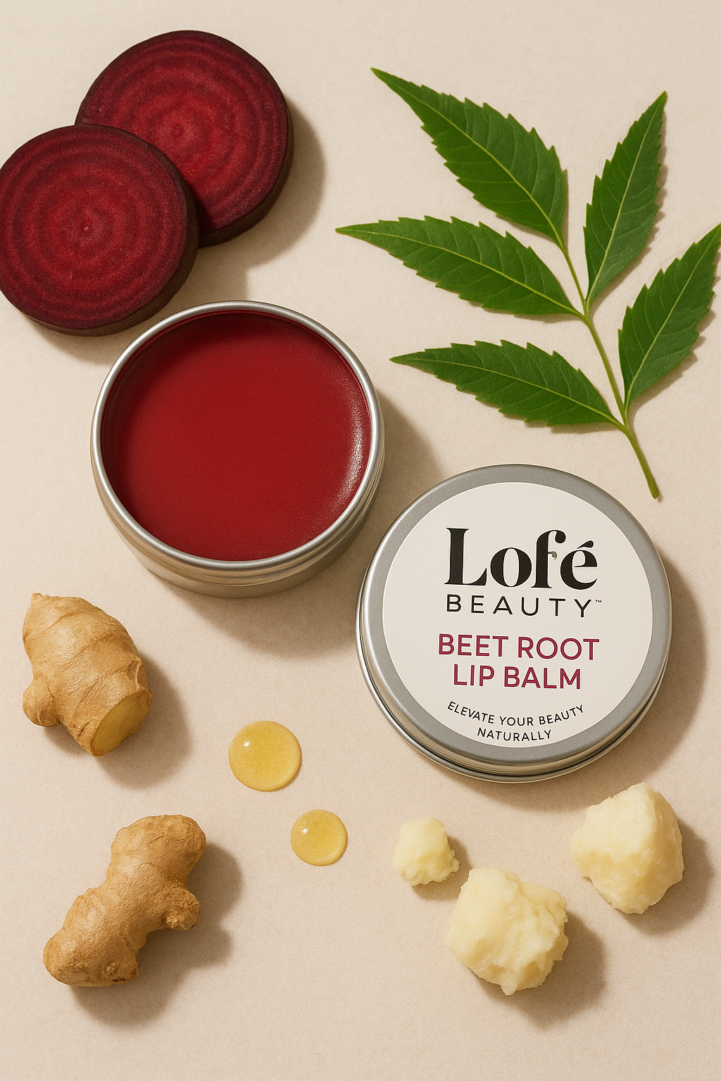 Lofe Beauty Beetroot Lip Balm