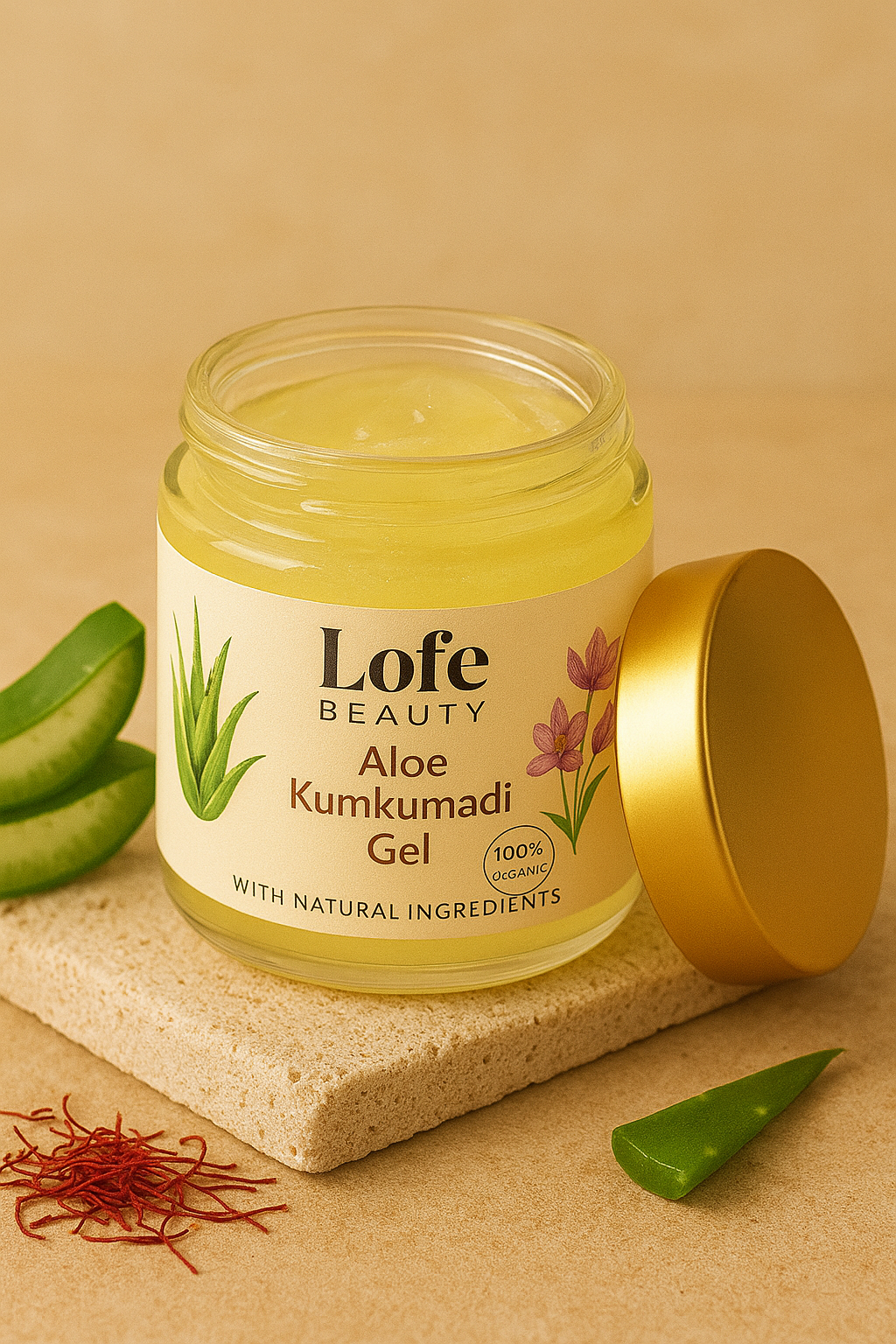 Lofe Beauty Aloe Vera Kumkumadi Gel